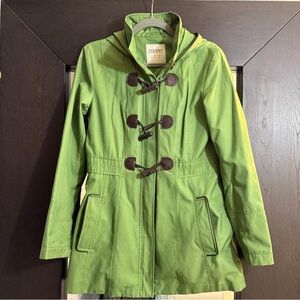 Esprit Green Jacket with Classic Toggle Closures